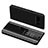 Custodia Portafoglio In Pelle Cover S01 con Supporto per Samsung Galaxy Note 8 Duos N950F Nero