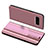 Custodia Portafoglio In Pelle Cover S01 con Supporto per Samsung Galaxy Note 8 Duos N950F Oro Rosa