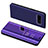 Custodia Portafoglio In Pelle Cover S01 con Supporto per Samsung Galaxy Note 8 Viola