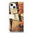 Custodia Portafoglio In Pelle Fantasia Modello Cover con Supporto A07 per Apple iPhone 15