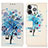 Custodia Portafoglio In Pelle Fantasia Modello Cover con Supporto A07 per Apple iPhone 15 Pro Max