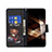 Custodia Portafoglio In Pelle Fantasia Modello Cover con Supporto B01F per Google Pixel 8a 5G