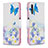 Custodia Portafoglio In Pelle Fantasia Modello Cover con Supporto B01F per Huawei P Smart Z (2019)