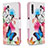 Custodia Portafoglio In Pelle Fantasia Modello Cover con Supporto B01F per Huawei P Smart Z (2019)