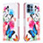 Custodia Portafoglio In Pelle Fantasia Modello Cover con Supporto B01F per Motorola Moto Edge Plus (2023) 5G