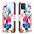 Custodia Portafoglio In Pelle Fantasia Modello Cover con Supporto B01F per Motorola Moto G Power 5G (2023)