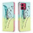 Custodia Portafoglio In Pelle Fantasia Modello Cover con Supporto B01F per Motorola Moto G84 5G