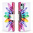 Custodia Portafoglio In Pelle Fantasia Modello Cover con Supporto B01F per Nokia C12 Multicolore