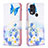 Custodia Portafoglio In Pelle Fantasia Modello Cover con Supporto B01F per Nokia C22