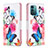 Custodia Portafoglio In Pelle Fantasia Modello Cover con Supporto B01F per Nokia G11