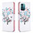 Custodia Portafoglio In Pelle Fantasia Modello Cover con Supporto B01F per Nokia G11