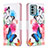 Custodia Portafoglio In Pelle Fantasia Modello Cover con Supporto B01F per Nokia G22