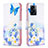 Custodia Portafoglio In Pelle Fantasia Modello Cover con Supporto B01F per Oppo A56S 5G