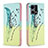 Custodia Portafoglio In Pelle Fantasia Modello Cover con Supporto B01F per Oppo F21 Pro 4G