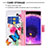 Custodia Portafoglio In Pelle Fantasia Modello Cover con Supporto B01F per Oppo Find X5 5G