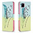 Custodia Portafoglio In Pelle Fantasia Modello Cover con Supporto B01F per Realme 7i RMX2193