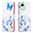 Custodia Portafoglio In Pelle Fantasia Modello Cover con Supporto B01F per Realme C30