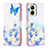 Custodia Portafoglio In Pelle Fantasia Modello Cover con Supporto B01F per Realme C33