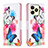 Custodia Portafoglio In Pelle Fantasia Modello Cover con Supporto B01F per Realme C51