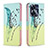 Custodia Portafoglio In Pelle Fantasia Modello Cover con Supporto B01F per Realme Narzo N55