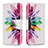 Custodia Portafoglio In Pelle Fantasia Modello Cover con Supporto B01F per Samsung Galaxy A10e Multicolore