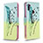 Custodia Portafoglio In Pelle Fantasia Modello Cover con Supporto B01F per Samsung Galaxy A11