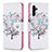 Custodia Portafoglio In Pelle Fantasia Modello Cover con Supporto B01F per Samsung Galaxy A13 5G