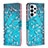 Custodia Portafoglio In Pelle Fantasia Modello Cover con Supporto B01F per Samsung Galaxy A23 5G