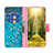 Custodia Portafoglio In Pelle Fantasia Modello Cover con Supporto B01F per Samsung Galaxy A23 5G SC-56C