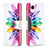 Custodia Portafoglio In Pelle Fantasia Modello Cover con Supporto B01F per Samsung Galaxy A23 5G SC-56C Multicolore