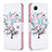 Custodia Portafoglio In Pelle Fantasia Modello Cover con Supporto B01F per Samsung Galaxy A23s Bianco