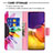 Custodia Portafoglio In Pelle Fantasia Modello Cover con Supporto B01F per Samsung Galaxy A24 4G