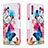 Custodia Portafoglio In Pelle Fantasia Modello Cover con Supporto B01F per Samsung Galaxy A40s Colorato