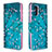 Custodia Portafoglio In Pelle Fantasia Modello Cover con Supporto B01F per Samsung Galaxy A41