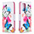 Custodia Portafoglio In Pelle Fantasia Modello Cover con Supporto B01F per Samsung Galaxy A52 5G