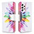 Custodia Portafoglio In Pelle Fantasia Modello Cover con Supporto B01F per Samsung Galaxy A53 5G Multicolore