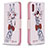 Custodia Portafoglio In Pelle Fantasia Modello Cover con Supporto B01F per Samsung Galaxy M01s