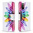 Custodia Portafoglio In Pelle Fantasia Modello Cover con Supporto B01F per Samsung Galaxy M02s