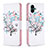 Custodia Portafoglio In Pelle Fantasia Modello Cover con Supporto B01F per Samsung Galaxy M04