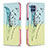 Custodia Portafoglio In Pelle Fantasia Modello Cover con Supporto B01F per Samsung Galaxy M32 4G