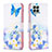 Custodia Portafoglio In Pelle Fantasia Modello Cover con Supporto B01F per Samsung Galaxy M33 5G