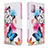 Custodia Portafoglio In Pelle Fantasia Modello Cover con Supporto B01F per Samsung Galaxy M40S Colorato