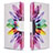 Custodia Portafoglio In Pelle Fantasia Modello Cover con Supporto B01F per Samsung Galaxy M40S Multicolore