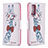 Custodia Portafoglio In Pelle Fantasia Modello Cover con Supporto B01F per Samsung Galaxy Note 20 5G