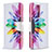 Custodia Portafoglio In Pelle Fantasia Modello Cover con Supporto B01F per Samsung Galaxy Note 20 Ultra 5G