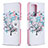 Custodia Portafoglio In Pelle Fantasia Modello Cover con Supporto B01F per Samsung Galaxy Note 20 Ultra 5G Bianco