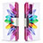 Custodia Portafoglio In Pelle Fantasia Modello Cover con Supporto B01F per Samsung Galaxy S20 FE (2022) 5G Multicolore