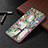 Custodia Portafoglio In Pelle Fantasia Modello Cover con Supporto B01F per Samsung Galaxy S20 FE 4G