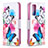 Custodia Portafoglio In Pelle Fantasia Modello Cover con Supporto B01F per Samsung Galaxy S20 FE 5G Colorato