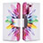 Custodia Portafoglio In Pelle Fantasia Modello Cover con Supporto B01F per Samsung Galaxy S21 FE 5G